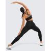 imageCRZ YOGA Womens Butterluxe Workout Leggings 25 Inches  High Waisted Gym Yoga Pants with Pockets Buttery SoftBlack