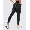 imageCRZ YOGA Womens Butterluxe Workout Leggings 25 Inches  High Waisted Gym Yoga Pants with Pockets Buttery SoftBlack Tie Dye Flowers
