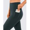 imageCRZ YOGA Womens Butterluxe Workout Leggings 25 Inches  High Waisted Gym Yoga Pants with Pockets Buttery SoftForest Dark Green