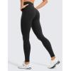 imageCRZ YOGA Womens Butterluxe Workout Leggings 28 Inches  High Waisted Gym Yoga Pants with Pockets Running Buttery SoftBlack