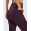 imageCRZ YOGA Womens Butterluxe Workout Leggings 28 Inches  High Waisted Gym Yoga Pants with Pockets Running Buttery SoftDeep Purple