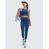imageCRZ YOGA Womens Butterluxe Workout Leggings 28 Inches  High Waisted Gym Yoga Pants with Pockets Running Buttery SoftFrench Navy