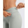 imageCRZ YOGA Womens Naked Feeling Biker Shorts  6 Inches High Waist Yoga Workout Running Gym SpandexSterling
