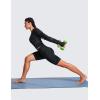 imageCRZ YOGA Womens Naked Feeling Biker Shorts with Pockets 8  High Waisted Yoga Gym Workout SpandexTie Dye Smoke Ink