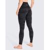 imageCRZ YOGA Womens Naked Feeling I Workout Leggings 28 Inches  High Waisted FullLength Yoga PantsDark Grey Camouflage