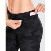 imageCRZ YOGA Womens Naked Feeling I Workout Leggings 28 Inches  High Waisted FullLength Yoga PantsDark Grey Camouflage