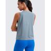 imageCRZ YOGA Womens Pima Cotton Sleeveless Loose Tank Tops Exercise Gym Yoga Tops Athletic ShirtsBelgian Blue