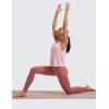 imageCRZ YOGA Womens Pima Cotton Sleeveless Loose Tank Tops Exercise Gym Yoga Tops Athletic ShirtsStrawberry Pink