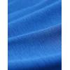 imageCRZ YOGA Womens Ribbed Modal Casual Short Sleeve Crew Neck Basic Shirts Going Out Soft Fitted Stretchy Athletic Workout TopsSparkle Blue
