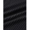 imageCRZ YOGA Womens Seamless Ribbed Racerback Tank Tops with Built in Bra  Padded Scoop Neck Slimming Athletic Long CamisoleBlack