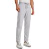 imageCRZ YOGA All Day Comfy Golf Pants for Men 31 Quick Dry Lightweight Work Casual Pants with PocketsPlatinum Grey