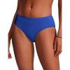 imageCRZ YOGA Bikini Bottoms for Women Mid Rise Full Coverage Bathing Suit Swimsuit Basic Swim BriefsWaves Blue
