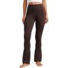 imageCRZ YOGA Butterluxe High Waist Mini Flared Leggings for Women 30quot315quot33  Bootcut Yoga Pants with Pocket Casual LoungeHot Fudge Brown