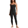 imageCRZ YOGA Butterluxe Jumpsuits for Women Yoga Workout Casual One Piece Leggings Romper with Built in BraBlack