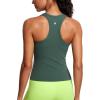 imageCRZ YOGA Butterluxe Womens Racerback Workout Tank Tops High Neck Sleeveless Camisole Athletic Gym ShirtsDark Forest Green