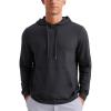 imageCRZ YOGA Cloud Jersey Mens Pullover Hoodie Casual Workout Long Sleeve Basic Hooded Sweatshirt with PocketInk Gray
