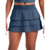 imageCRZ YOGA Girls Athletic Ruffle Skirts with Shorts Tennis Golf Dance School Kids Teen Skorts with PocketsStelindigo