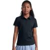 imageCRZ YOGA Girls Cloud Jersey Short Sleeve Polo Shirts School Uniform Golf Tennis Casual Lounge Athletic Collar SoftTrue Navy