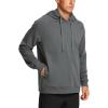 imageCRZ YOGA Hoodies for Men French Terry Hooded Sweatshirts Workout Athletic Casual Pullover Tops with PocketAnthracite