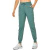 imageCRZ YOGA Lightweight Workout Joggers for Women 26quot285quot High Waisted Outdoor Running Casual Track Pants with PocketsJuniper