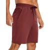 imageCRZ YOGA Mens Linerless Workout Shorts  9 Quick Dry for Running Sports Athletic Gym with PocketsSavannah