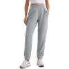 imageCRZ YOGA SoftAura Sweatpants Women Modal Joggers High Waisted Lounge Travel Casual Sweat Pants with Pockets Cinch BottomRhino Grey