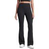 imageCRZ YOGA Women Butterbreeze High Waist Flare Pants 32  Casual Yoga Dress Bootcut Wide LegBlack