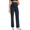 imageCRZ YOGA Women Butterluxe Maternity Wide Leg Pants with Pockets 315quot  Over The Belly Workout Yoga Lounge PregnancyTrue Navy