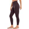 imageCRZ YOGA Womens Brushed Naked Feeling Workout Leggings 25quot  High Waisted Gym Compression Tummy Control Yoga PantsArctic Plum