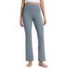 imageCRZ YOGA Womens Butterluxe High Waist Flare Pants 29quot  305quot  32quot  335quot  Yoga Bootcut Wide Leg with Pocket LoungeBelgian Blue