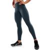 imageCRZ YOGA Womens Hugged Feeling Compression Leggings 28 Inches  High Waist Thick Tummy Control Workout PantsTrue Navy