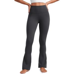 imageCRZ YOGA Butterluxe High Waist Mini Flared Leggings for Women 30quot315quot33  Bootcut Yoga Pants with Pocket Casual LoungeMysterious Grey