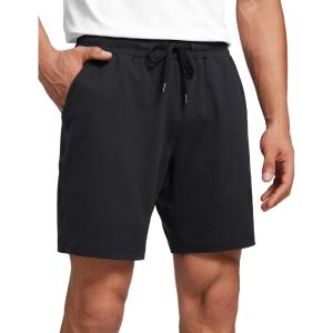 imageCRZ YOGA Cloud Jersey Mens Lounge Lightweight Sweat Shorts  7 Soft Breathable for Casual Workout with PocketsBlack