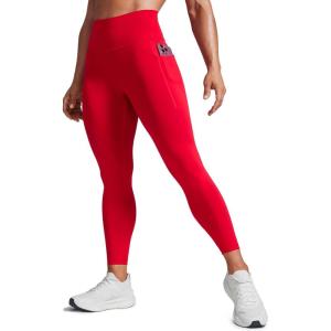 imageCRZ YOGA Women Butterbreeze Workout Leggings with Pockets 25  High Waist Tummy Control Athletic Gym Yoga Running PantsRed Chili