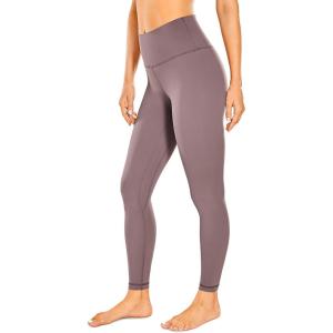 imageCRZ YOGA Women Naked Feeling Yoga Pants 25 Inches  78 High Waisted Workout LeggingsMauve