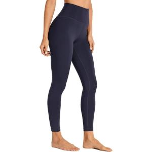 imageCRZ YOGA Women Naked Feeling Yoga Pants 25 Inches  78 High Waisted Workout LeggingsNavy