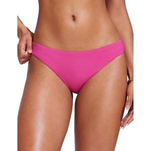 imageCRZ YOGA Womens Bikini Bottom Low Waisted Bathing Swimsuit Shorts Cheeky Swim BriefsRose Violet