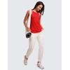 imageCRZ YOGA Halter High Neck Workout Tops for Women Flowy Cami Sleeveless Tank Athletic Yoga ShirtsFestival Red