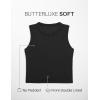 imageCRZ YOGA Butterluxe Soft Double Lined Casual Tops for Women High Neck Yoga Sleeveless Shirts Basic Going Out Workout TanksBlack