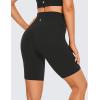 imageCRZ YOGA Womens Butterluxe Biker Shorts 8 Inches  High Waisted Workout Running Volleyball Spandex YogaBlack