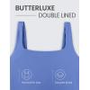 imageCRZ YOGA Womens Butterluxe Double Lined Square Neck Tight Tank Tops Sleeveless Workout Cropped Casual Yoga Fitted ShirtsWild Indigo