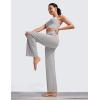 imageCRZ YOGA Womens Butterluxe High Waist Wide Leg Pants with Pockets 31quot  Buttery Soft Comfy Casual Yoga LoungeGull Gray