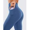 imageCRZ YOGA Womens Butterluxe High Waisted Workout Leggings 31 Inches  Athletic Gym Yoga Pants with Pockets Buttery SoftPitch Blue