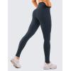 imageCRZ YOGA Womens Butterluxe High Waisted Workout Leggings 31 Inches  Athletic Gym Yoga Pants with Pockets Buttery SoftTrue Navy
