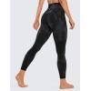 imageCRZ YOGA Womens Butterluxe High Waisted Yoga Leggings 25quot  Double Seamed Buttery Soft Comfy Athletic Gym Workout PantsBlack Tie Dye Flowers