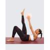 imageCRZ YOGA Womens Butterluxe High Waisted Yoga Leggings 25quot  Double Seamed Buttery Soft Comfy Athletic Gym Workout PantsBurgundy Tie Dye Flowers