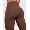 imageCRZ YOGA Womens Butterluxe High Waisted Yoga Leggings 25quot  Double Seamed Buttery Soft Comfy Athletic Gym Workout PantsCoffee Brown