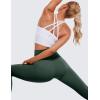 imageCRZ YOGA Womens Butterluxe High Waisted Yoga Leggings 25quot  Double Seamed Buttery Soft Comfy Athletic Gym Workout PantsDark Forest Green