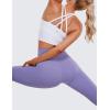 imageCRZ YOGA Womens Butterluxe High Waisted Yoga Leggings 25quot  Double Seamed Buttery Soft Comfy Athletic Gym Workout PantsDark Lavender Purple