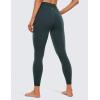 imageCRZ YOGA Womens Butterluxe High Waisted Yoga Leggings 25quot  Double Seamed Buttery Soft Comfy Athletic Gym Workout PantsForest Dark Green